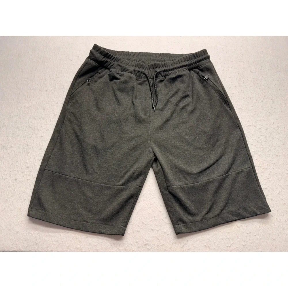 Southpole Mens XL Gray Athletic Shorts Zipper Pockets Drawstring Streetwear